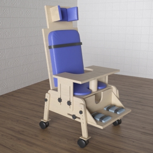 Стул для ребенка с ОВЗ «Новые горизонты» №3 со столешницей фиолетовый - fgospostavki.ru - Обнинск