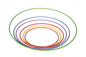 Обруч гимнастический окрашенный (1000 миллиметров, 400 грамм) - fgospostavki.ru - Обнинск