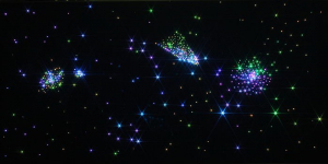 Настенный фиброоптический ковер "Млечный путь" 200х100, 300 точек - fgospostavki.ru - Обнинск