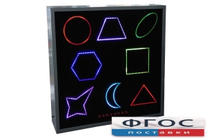 Интерактивная панель «Цветные фигуры 8» (вариант 3) - fgospostavki.ru - Обнинск