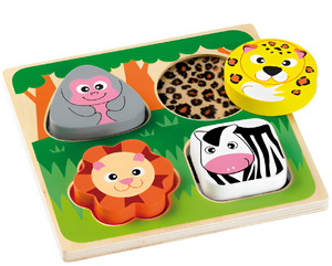 Тактильные пазлы "Сафари" - fgospostavki.ru - Обнинск