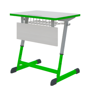 Парта NOMAD одноместная регулируемая по высоте с антивандальной кромкой - fgospostavki.ru - Обнинск