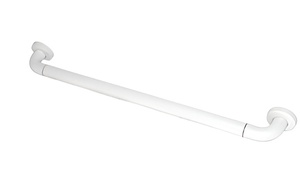 Поручень прямой с антибактериальным покрытием (белый) - fgospostavki.ru - Обнинск
