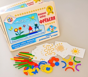 Игровой набор Фребеля "Узоры. Дымковская игрушка" (серия "Красота вокруг нас") - fgospostavki.ru - Обнинск