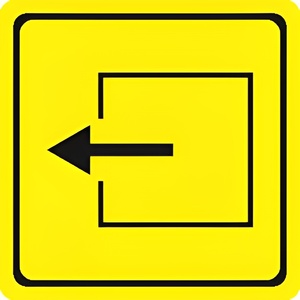 Тактильный знак (выход из помещения) 100х100 - fgospostavki.ru - Обнинск