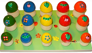 Развивающая игрушка для детей с нарушением слуха "Грибная полянка" - fgospostavki.ru - Обнинск