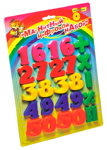 Магнитный цифровой набор (со шрифтом Брайля) - fgospostavki.ru - Обнинск