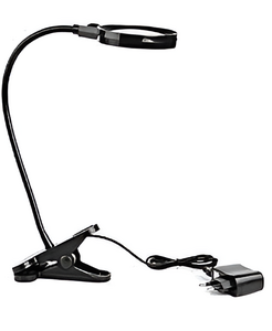 Лупа настольная на прищепке с подсветкой (5х) - fgospostavki.ru - Обнинск