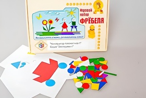 Игровой набор Фребеля "Конструктор плоскостной-1" (Серия "Эксперимент") - fgospostavki.ru - Обнинск