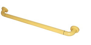 Поручень прямой с антибактериальным покрытием (желтый) - fgospostavki.ru - Обнинск