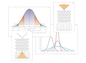 Модель-аппликация "Нормальное распределение (Распределение Гаусса)" (ламинированная) - fgospostavki.ru - Обнинск