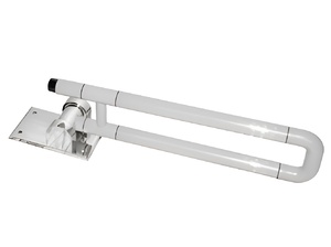 Поручень откидной с антибактериальным покрытием (белый) - fgospostavki.ru - Обнинск