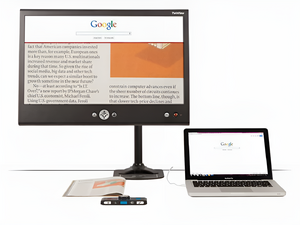 Видеоувеличитель ClearView C Flex с монитором Twinview 24” - fgospostavki.ru - Обнинск