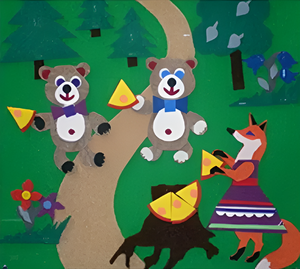 Пособие для слабовидящих детей - Театр-сказка "Два жадных медвежонка" - fgospostavki.ru - Обнинск