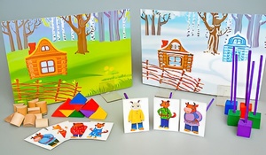 Игровой набор Фребеля "Заюшкина избушка" (серия "Сказочный мир". Выпуск 1) - fgospostavki.ru - Обнинск