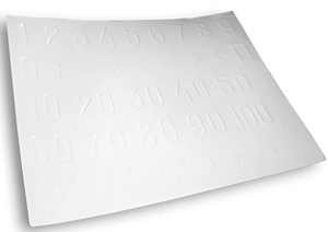 Пособие для слабовидящих детей - Сигнальные карточки по математике - fgospostavki.ru - Обнинск