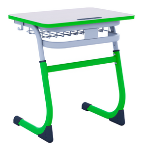 Парта SMARTY одноместная регулируемая по высоте с антивандальной кромкой - fgospostavki.ru - Обнинск