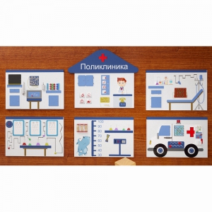 Комплект настенных панелей «Больница» - fgospostavki.ru - Обнинск