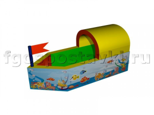 Сухой бассейн "Кораблик" с шелкографией - fgospostavki.ru - Обнинск