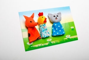 Пальчиковый театр "Кот, петух и лиса" - fgospostavki.ru - Обнинск