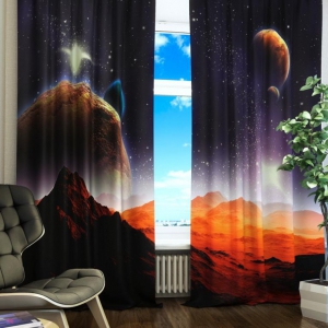 Комплект светонепроницаемых штор "Марсианская одиссея" - fgospostavki.ru - Обнинск