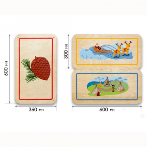Набор стеновых панелей «Северные мотивы - Коренные традиции» - fgospostavki.ru - Обнинск