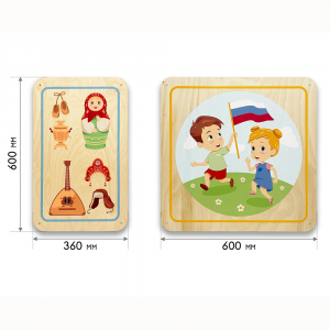 Набор стеновых панелей «Символы России - Культура» - fgospostavki.ru - Обнинск