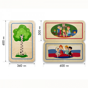 Набор стеновых панелей «Символы России - Традиции» - fgospostavki.ru - Обнинск