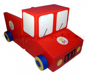 Каталка «Пожарная машина» большая - fgospostavki.ru - Обнинск