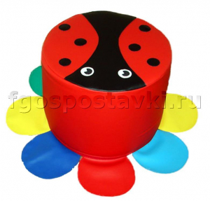 Пуфик "Божья коровка" ВИК - fgospostavki.ru - Обнинск