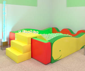 Бассейн «Кит» с горкой - fgospostavki.ru - Обнинск