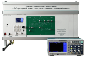 Комплект лабораторного оборудования «Лабораторный макет супергетеродинного радиоприёмника»  - fgospostavki.ru - Обнинск