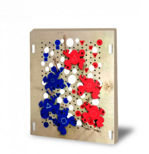 Тактильно-развивающая панель «Цветные лягушки» - fgospostavki.ru - Обнинск