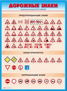 Стенды "Дорожные знаки № 4" - fgospostavki.ru - Обнинск