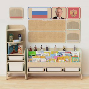 Средний уголок патриотического воспитания в группе ДОУ - «Родина моя» - fgospostavki.ru - Обнинск