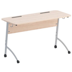 Стол двухместный ученический регулируемый на плоскоовальной трубе - fgospostavki.ru - Обнинск