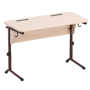 Стол ученический двухместный с наклоном столешницы (0-24°) на плоскоовальной трубе - fgospostavki.ru - Обнинск