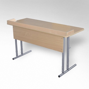 Стол ученический 'Школьник' для кабинета химии с бортиком  - fgospostavki.ru - Обнинск