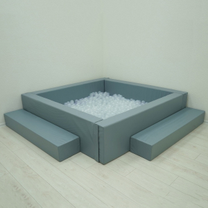 Сухой бассейн с шариками и RGB-подсветкой 140х140 см - fgospostavki.ru - Обнинск