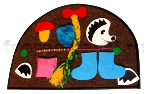 Тактильное панно "Ежик" - fgospostavki.ru - Обнинск