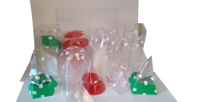 Набор прозрачных геометрических тел с сечением (разборный большой) - fgospostavki.ru - Обнинск