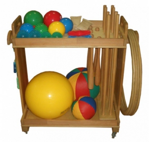 Тележка с гимнастическими снарядами (детская комплектация) - fgospostavki.ru - Обнинск