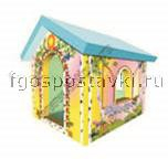 Домик игровой "Теремок" с рисунком (трансформируется в маты) - fgospostavki.ru - Обнинск