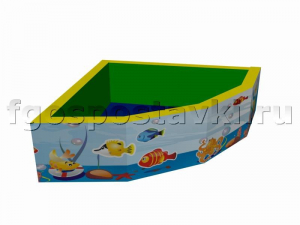Бассейн угловой с шелкографией - fgospostavki.ru - Обнинск