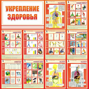 Стенд "Укрепление здоровья" - fgospostavki.ru - Обнинск