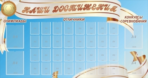 Стенд "Наши достижения" Вариант 8 - fgospostavki.ru - Обнинск