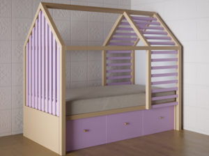 Детская кровать «Инга» - fgospostavki.ru - Обнинск