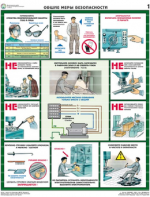 Комплект плакатов "Безопасность работ на металлообрабатывающих станках" - fgospostavki.ru - Обнинск
