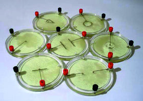 Демонстрационный комплект «Силовые линии электрического поля разных систем зарядов» - fgospostavki.ru - Обнинск