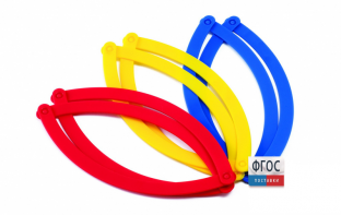 Кольца для классификации предметов настольные (диаметр 25см., 3 цвета, 15 шт.) - fgospostavki.ru - Обнинск